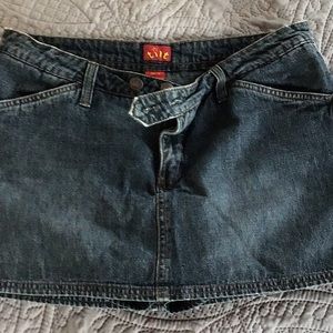 Denim skirt